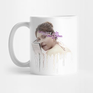 Nicole Wallace as noah culpa mia / my fault 2023 movie themed graphic design by ironpalette Mug